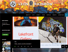 Tablet Screenshot of leonrainbow.com